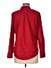 St. John's Bay 100% Cotton Hearts Red Long Sleeve Button-Down Shirt Size M - photo 2