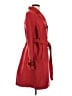 BCBGMAXAZRIA Red Trenchcoat Size S - photo 4