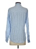 Hollister Stripes Blue Long Sleeve Button-Down Shirt Size S - photo 2