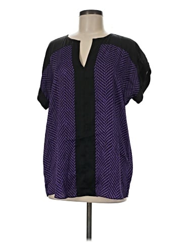 MICHAEL Michael Kors Short Sleeve Blouse (view 1)