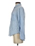 Hollister Stripes Blue Long Sleeve Button-Down Shirt Size S - photo 5