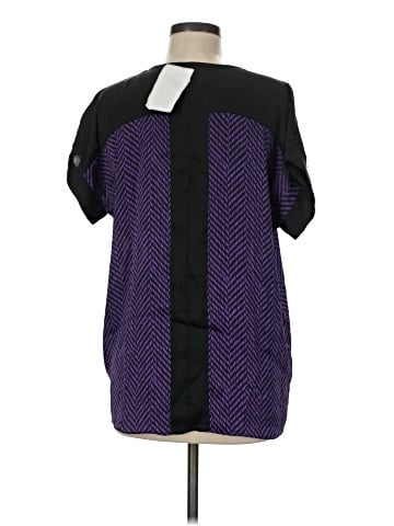 MICHAEL Michael Kors Short Sleeve Blouse (view 2)