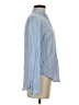Hollister Stripes Blue Long Sleeve Button-Down Shirt Size S - photo 4