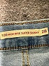 Levi's Hearts Blue Jeans Size 28 waist - photo 7
