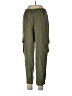 Zara Solid Green Cargo Pants Size L - photo 1