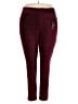 Avenue 100% Polyester Burgundy Casual Pants Size 26 - 28 Plus - photo 1