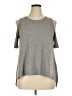 Charming Charlie Gray Short Sleeve Top Size XL - photo 1