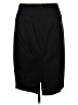 Kenar Solid Black Formal Skirt Size 8 - photo 2