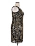 AB Studio 100% Polyester Gold Cocktail Dress Size 16 - photo 4