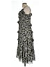 MICHAEL Michael Kors 100% Polyester Animal Print Blue Cocktail Dress Size L - photo 5