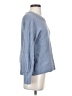 Market and Spruce Solid Blue Pullover Sweater Size XS - photo 4