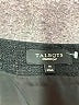 Talbots Solid Black Formal Skirt Size 14 - photo 4