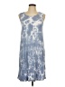 Thread & Supply Tie-dye Blue Casual Dress Size L - photo 1