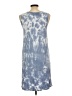 Thread & Supply Tie-dye Blue Casual Dress Size L - photo 2