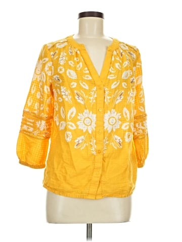 Investments 3/4 Sleeve Blouse (view 1)