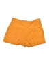 Express Solid Orange Shorts Size 10 - photo 2