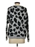 Time and Tru Animal Print Silver Pullover Sweater Size S - photo 2