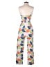 The Odells Graphic White Jumpsuit Size 4 - photo 2