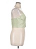 Elodie 100% Polyester Green Sleeveless Blouse Size XL - photo 4