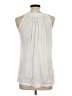 White Stag 100% Polyester Ivory Sleeveless Blouse Size L - photo 2