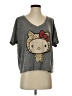 Hello Kitty Gray Short Sleeve T-Shirt Size S - photo 1