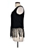MNG Suit Black Sleeveless Blouse Size L - photo 5