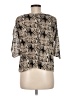 Style&Co Metallic Silver 3/4 Sleeve Top Size M (petite) - photo 2