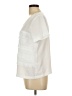 Covington 100% Polyester Ivory Short Sleeve Blouse Size L - photo 5