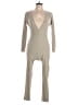 PrettyLittleThing Solid Gray Ivory Jumpsuit Size 10 - photo 1