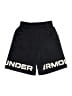Under Armour 100% Polyester Graphic Black Athletic Shorts Size M (youth) - photo 1