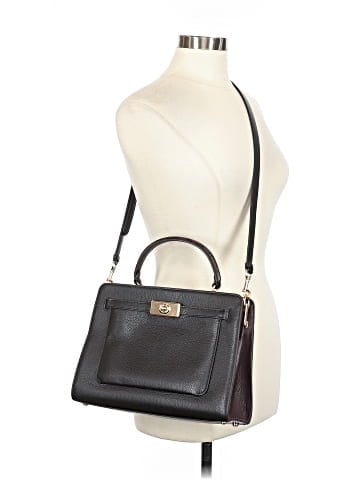 Coach Leather Satchel (view 2)