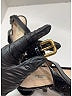 Prada Black Patent Leather Sandals Size EU 38 1/2 - photo 5
