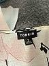 Torrid 100% Polyester White Short Sleeve Blouse Size 2X Plus (2) - photo 7