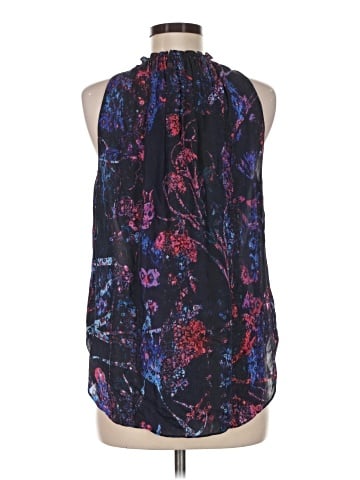 Elie Tahari Sleeveless Silk Top (view 2)
