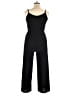 Charlotte Russe Solid Black Jumpsuit Size XL - photo 2