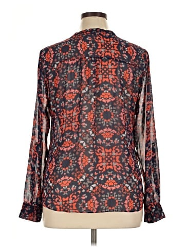 a.n.a. A New Approach Long Sleeve Blouse (view 2)