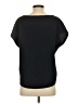 Club Monaco 100% Polyester Black Short Sleeve Top Size XS - photo 2