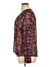 a.n.a. A New Approach 100% Polyester Paisley Orange Long Sleeve Blouse Size XL - photo 5