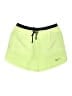 Nike 100% Polyester Green Athletic Shorts Size M - photo 1
