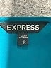 Express Teal Short Sleeve Blouse Size S - photo 7