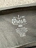 Fresh Solid Black Short Sleeve T-Shirt Size XL - photo 7