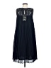 Joseph Ribkoff 100% Polyester Blue Cocktail Dress Size S - photo 2