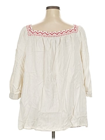 Universal Thread 3/4 Sleeve Blouse (view 2)