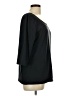 J. Peterman Black 3/4 Sleeve Top Size L - photo 4