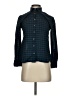 J.Crew Tweed Teal Long Sleeve Button-Down Shirt Size 00 (petite) - photo 1
