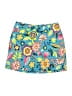Bamboo Traders Floral Blue Skort Size 10 - photo 1