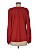 Spense Red Long Sleeve Blouse Size M - photo 2