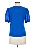 CeCe Blue Short Sleeve Top Size M - photo 2
