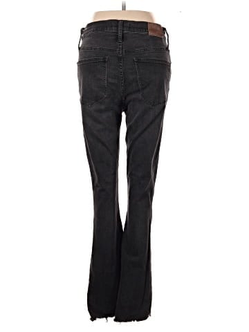 Madewell Tall Cali Demi-Boot Jeans in Berkeley Black: Chewed-Hem Edition (view 2)
