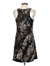 Veronica M. Animal Print Black Cocktail Dress Size S - photo 2